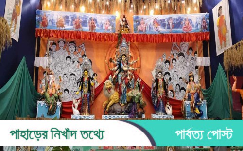 দুর্গাপূজার ভাবনায় কৃষকের জীবন ধারা, নজর কাড়ছে সকলের