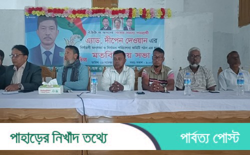 নানিয়ারচরে বিএনপির নির্বাচনী প্রস্তুতি সভা