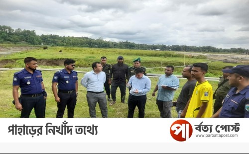 বাঘাইছড়িতে অবৈধ বালু উত্তোলনে লাখ টাকা জরিমানা